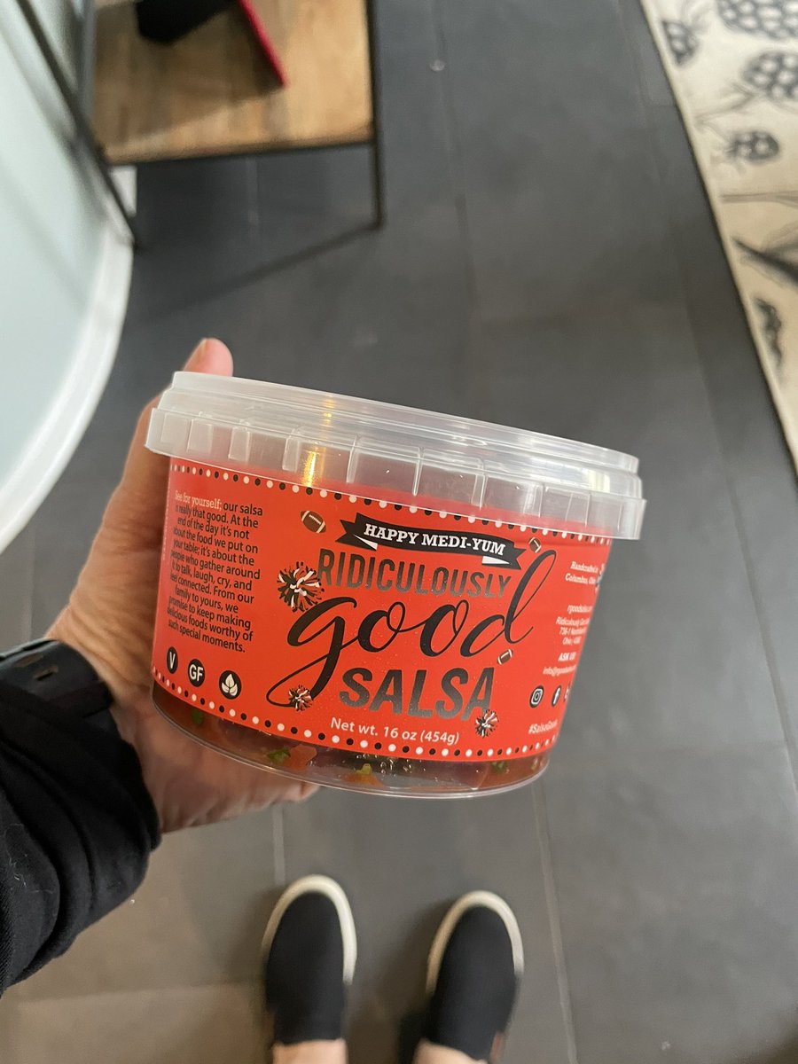 RGsalsa's tweet image. This happened.  We changed the Happy Medi-yum label to support @Browns 🧡🤎🧡. Check out the store locator on our website to find RGS!