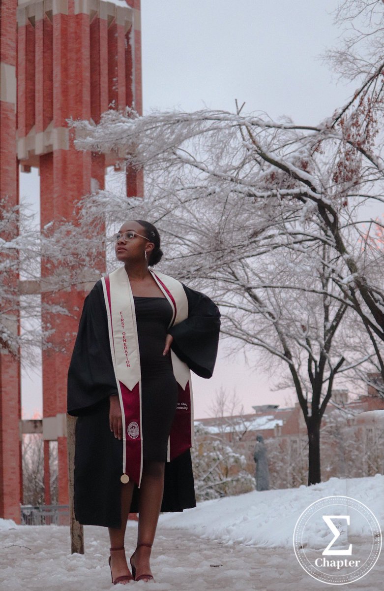 oukdchi's tweet photo. Our first Sigma Graduate is Zaneshia “Arya” Jackson from our Fall 2019 Alpha Iota Class!✨

Zaneshia graduated with a Bachelor of Arts in Psychology. She plans to work at St. Anthony’s Hospital while preparing to return to Nursing School next fall!🤍
#SigmaGraduates #ThisIsSigma https://t.co/31FiPBH6oe