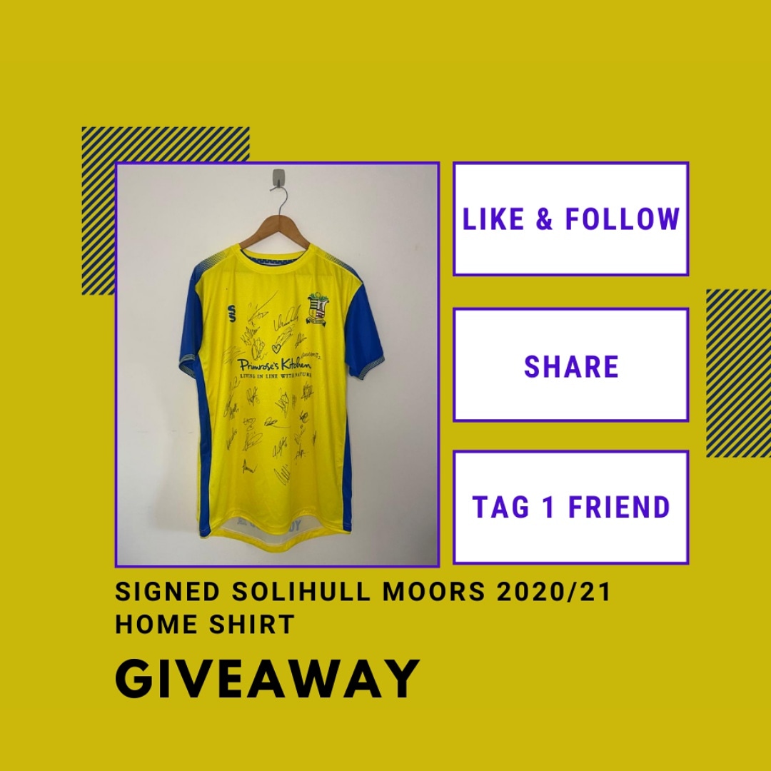 NonLeagueShop's tweet photo. โญGIVEAWAY TIMEโญ
-
All you have to do is follow the 3 simple steps above
1๏ธโฃ Like & Follow
2๏ธโฃ Retweet
3๏ธโฃ Tag 1 friend in the comments
-
The competition will run across all 3 social media platforms we have
-
@SolihullMoors
๐๐ https://t.co/dUZ8sV0Ed2