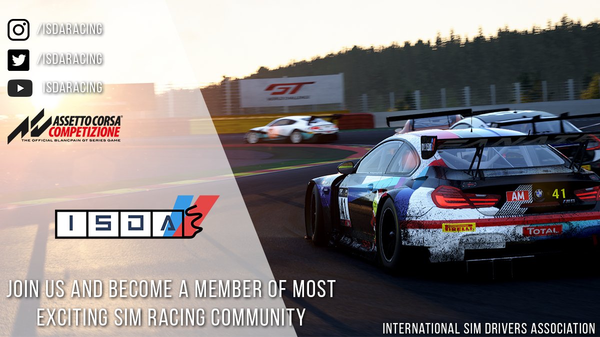 That finally happened, ISDA is live! Join our ACC focused community, become a member and take part in weekly events and cups!