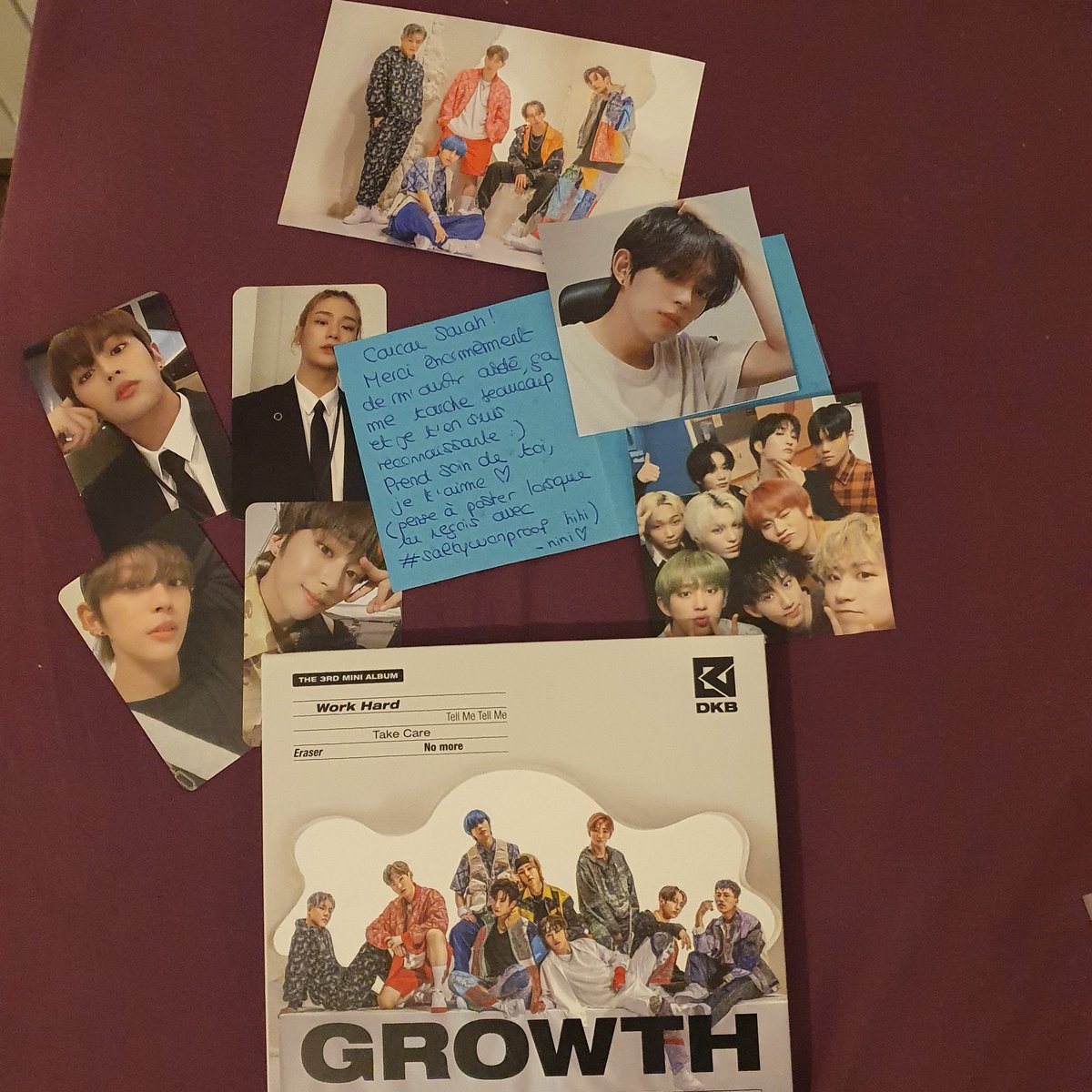 jeyoustars's tweet photo. ma puce merci infiniment pour mon 1er album de dkb:( je suis trop contente <3 merci beaucoup jtm<3 tout est arrivé en super état!! @saltywon
#saltywonproof https://t.co/LxhAl6fk44