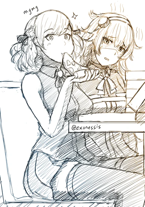 SPAS doesn't really care if there is pineapple in it

#GirlsFrontline  #少女前線 #ドールズフロントライン #sketch #落書き #rkgk #spas12 #sat8 