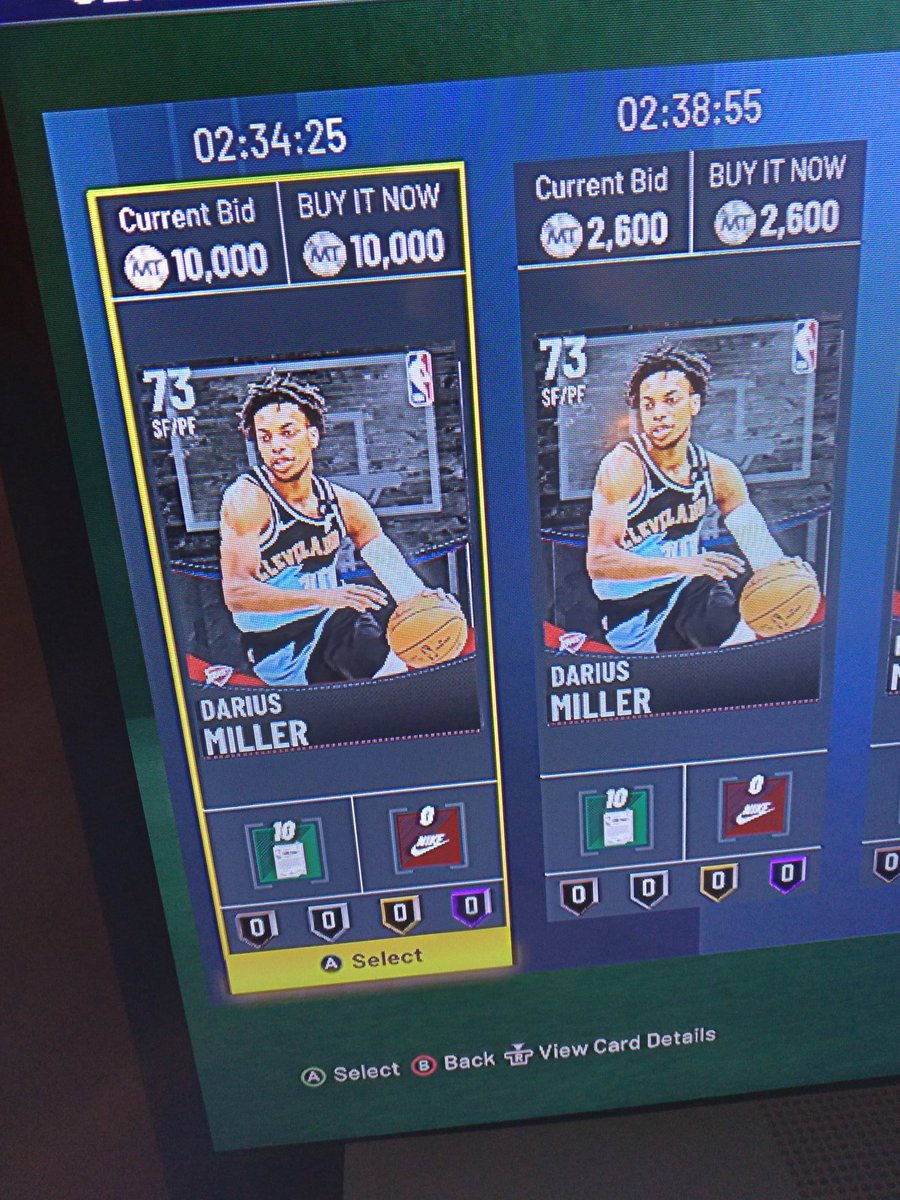 english_devan's tweet photo. @NBA2K_MyTEAM @NBA2K @ItsShake4ndbake Ayoooo thats not Darius Miller 😂😂😭 https://t.co/Yw8RRJjKvU