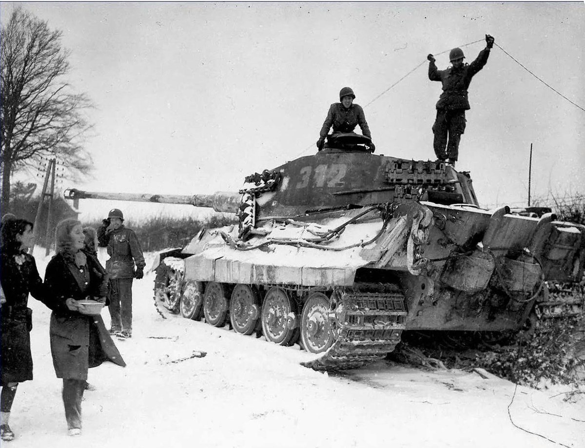 [7 of 19]Point 1: the German Tiger I and II, the new tanks Peiper rolled out, were "maintenance dogs." They broke down all the time!