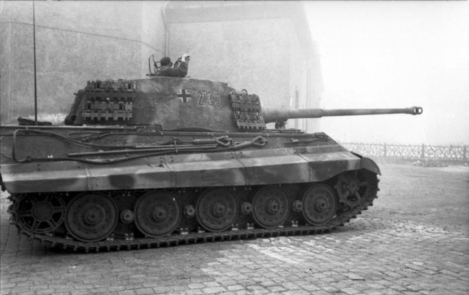 [10 of 19]Point 2: the Tigers were fuel hogs. ANY army would have had trouble keeping a tank force that size refueled with those gas guzzlers. Tiger II tanks consumed two gallons per mile!