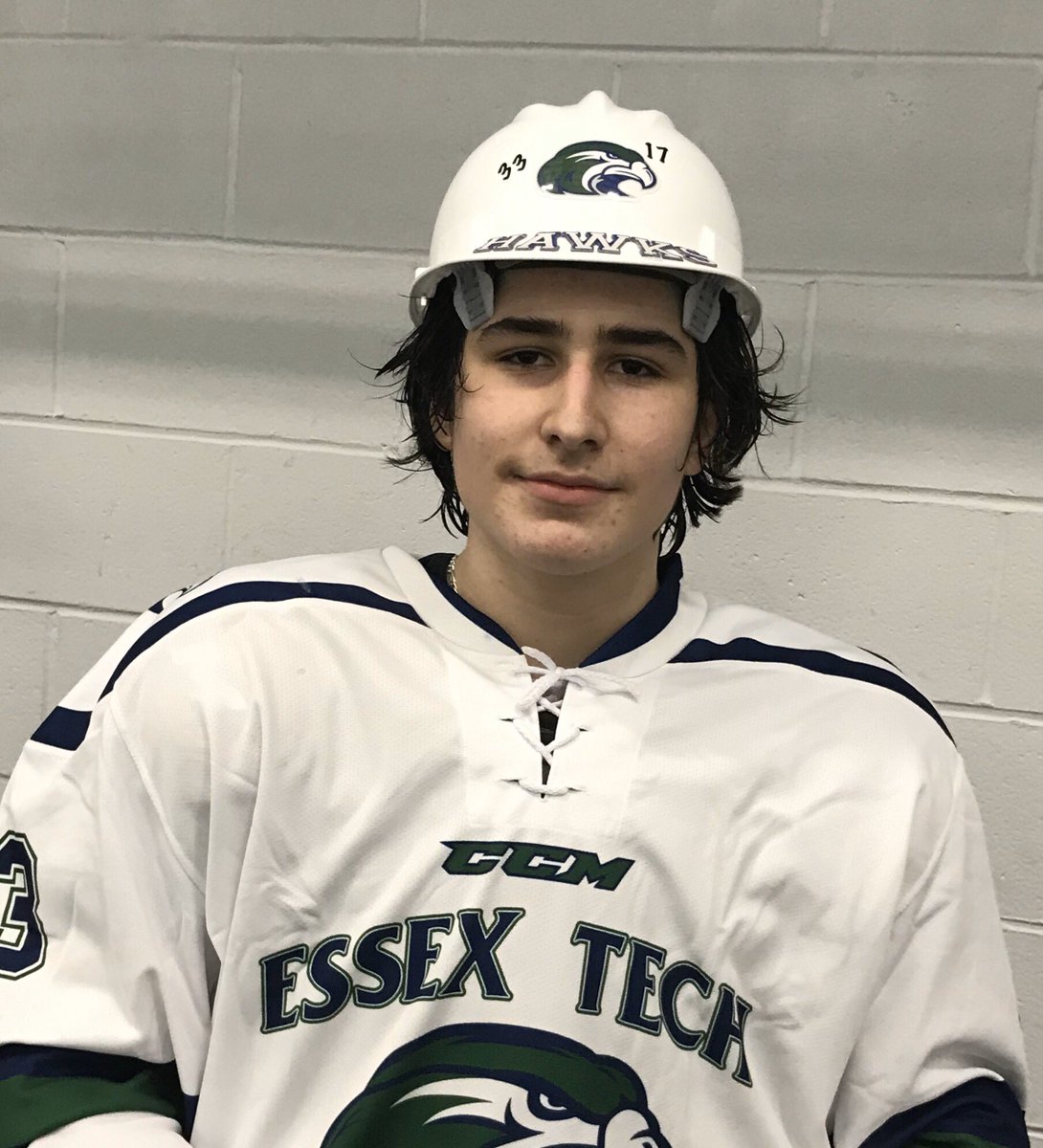 EssexTechHockeyCoach (@ethshockeycoach) on Twitter photo Hawks get to 2-0 with 3-1 comeback win! Freshman Armani Booth got the Hard Hat for his great game on D. Go Hawks! <a href="/ETAthletics/">Essex Tech Athletics</a> <a href="/EssexNorthShore/">Essex North Shore Agricultural & Technical School</a> <a href="/PhilStacey_SN/">Phil Stacey</a> <a href="/MassHSHockey/">MassHSHockey</a> @MyHockeyLive <a href="/BGlobeSports/">Boston Globe Sports</a> Hawks get to 2-0 with 3-1 comeback win! Freshman Armani Booth got the Hard Hat for his great game on D. Go Hawks! <a href="/ETAthletics/">Essex Tech Athletics</a> <a href="/EssexNorthShore/">Essex North Shore Agricultural & Technical School</a> <a href="/PhilStacey_SN/">Phil Stacey</a> <a href="/MassHSHockey/">MassHSHockey</a> @MyHockeyLive <a href="/BGlobeSports/">Boston Globe Sports</a>