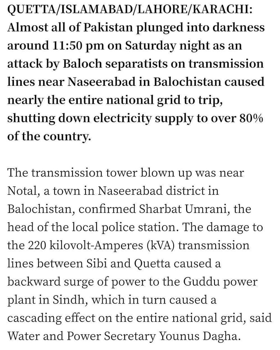 Bekarthinker's tweet photo. Stay Safe
#blackouts #blackoutpakistan https://t.co/5VoeK3Rked