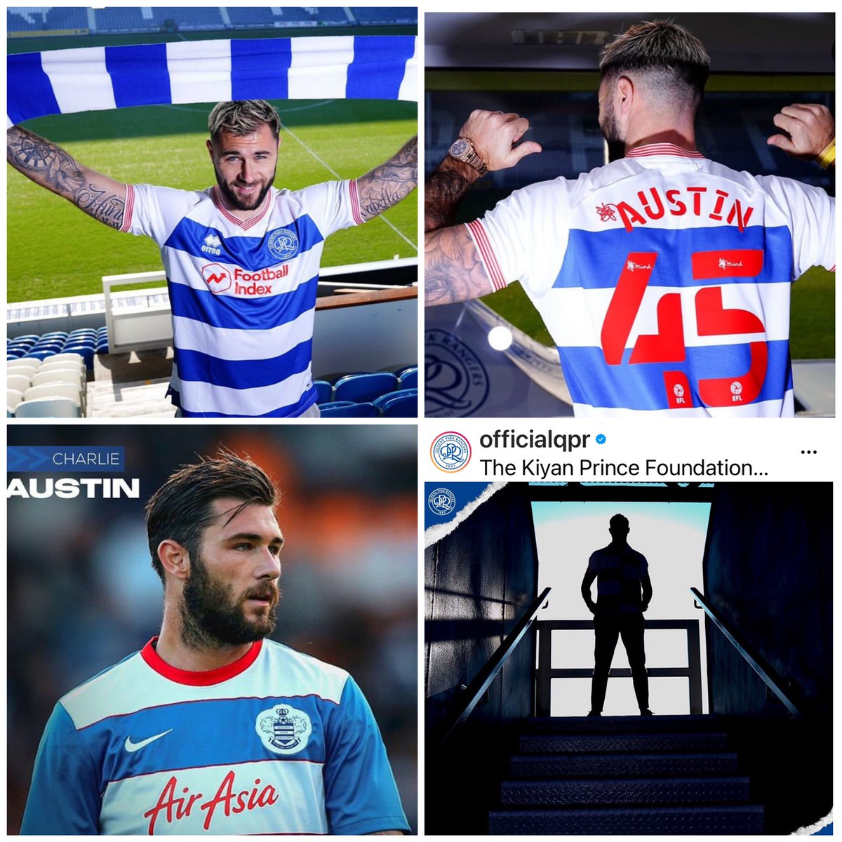 Dcjsmith81's tweet photo. Charlie, Charlie, Charlie, Charlie, Charlie Austin👌👌👌 Welcome home @chazaustin10 we need you🤞🤞🤞 You Rssss💙⚽️👌 #QPR #CharlieAustin #TopStriker #PlayOffWinner #HesHome #BlueAndWhiteHoops https://t.co/94gfwzsO6A