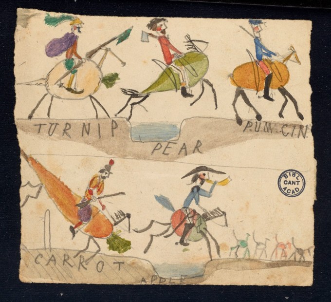 ElliottBlackwe3's tweet photo. Charles Darwin's children's drawings on the back of his old drafts for The Origin of the Species. https://t.co/W2fOzidzVf