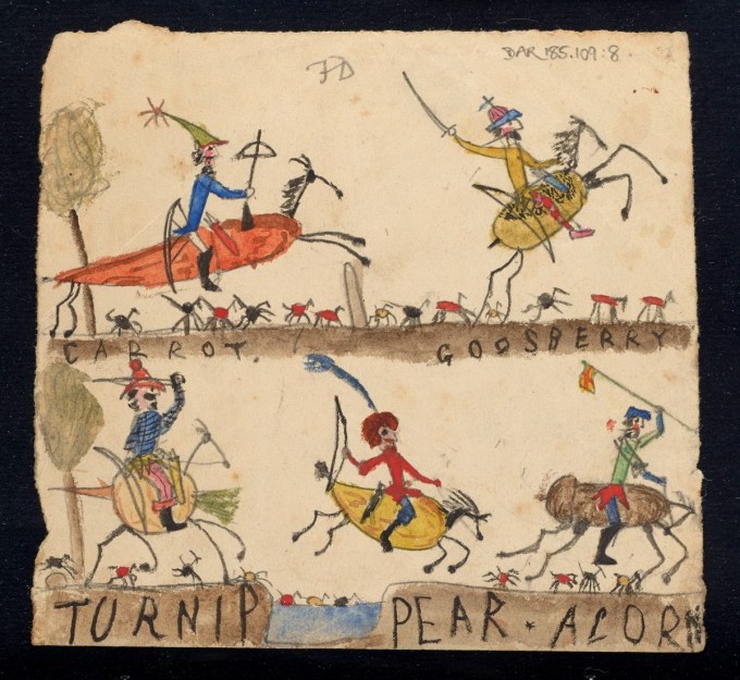 ElliottBlackwe3's tweet photo. Charles Darwin's children's drawings on the back of his old drafts for The Origin of the Species. https://t.co/W2fOzidzVf