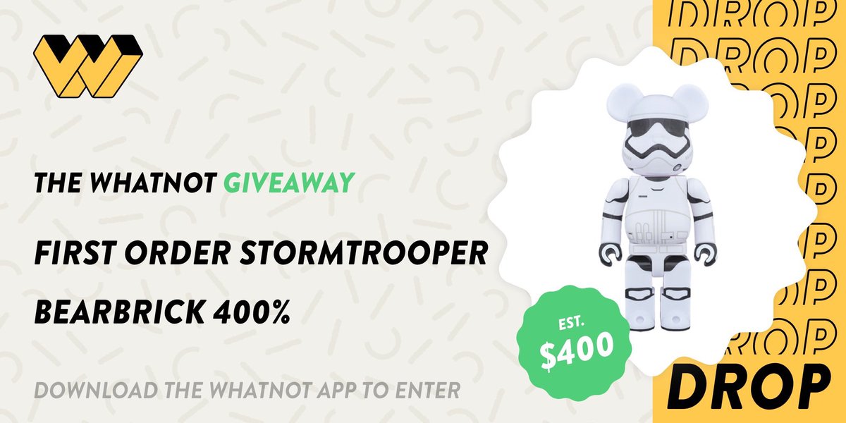 Bent_SWPopLover's tweet photo. 3 new Drops on @RealWhatnot!
Check it out & share your codes below
Reminder on code Prefix:
141 = Stormtrooper BearBrick
142 = Basketball cards
143 = Charizard
Enter my codes for more entries:
141H7s9CmNn
142yboqXTHF
143t5BPZQ8c
#RealWhatnot #Whatnotcodes #Realwhatnotcodes https://t.co/coD6KZdP0k