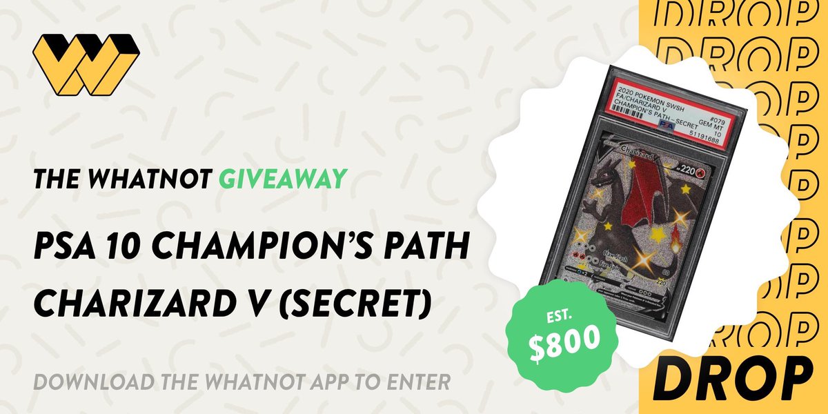 Bent_SWPopLover's tweet photo. 3 new Drops on @RealWhatnot!
Check it out & share your codes below
Reminder on code Prefix:
141 = Stormtrooper BearBrick
142 = Basketball cards
143 = Charizard
Enter my codes for more entries:
141H7s9CmNn
142yboqXTHF
143t5BPZQ8c
#RealWhatnot #Whatnotcodes #Realwhatnotcodes https://t.co/coD6KZdP0k