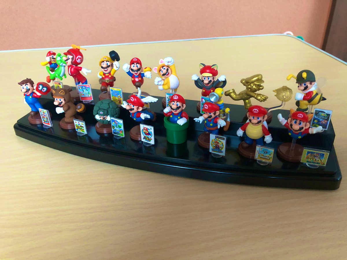 niponstories's tweet photo. Asi quedo la colección de Mario de los kínder sorpresa japoneses https://t.co/eP1KxPxU7K