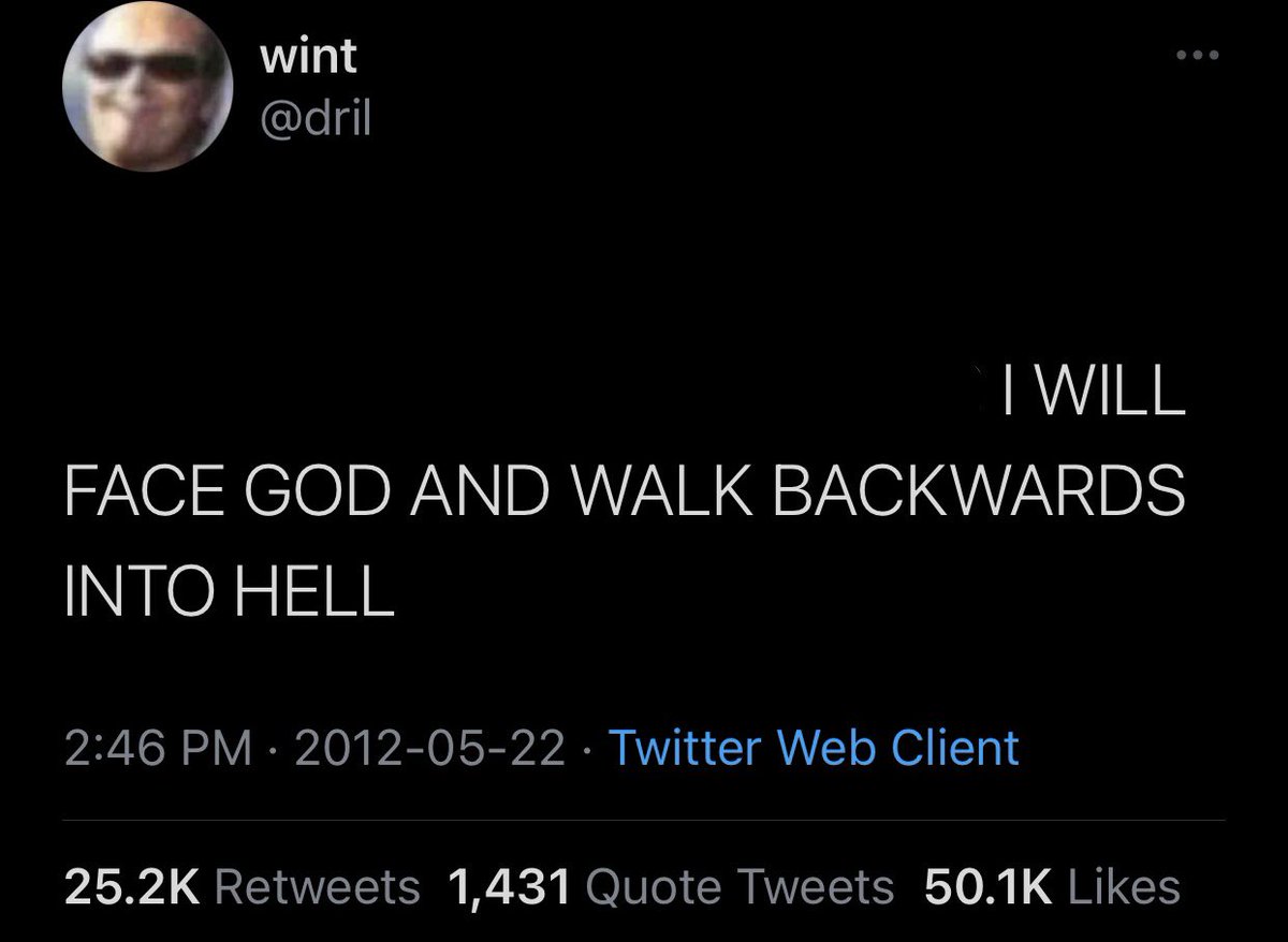 a guy I met @ work yesterday casually said he wasn’t scared to die of covid himself bc he’d survived a form of extremely aggressive childhood cancer and still feels like he’s living on borrowed time and all I could think is he’s the living embodiment of this tweet