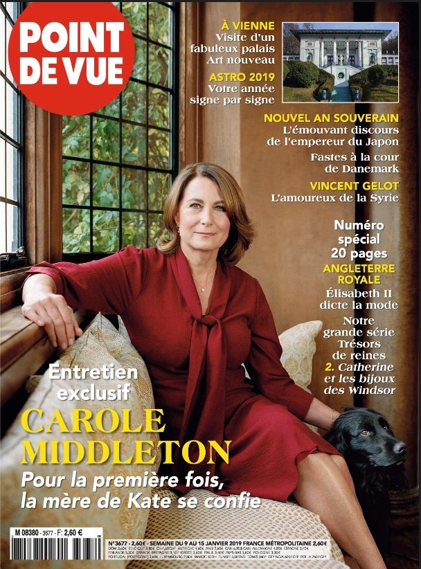 Mace Royal Flashback Point De Vue Magazine France 9 January 19 Carole Middleton Mother Of The Duchess Of Cambridge T Co Kalxuzcakn