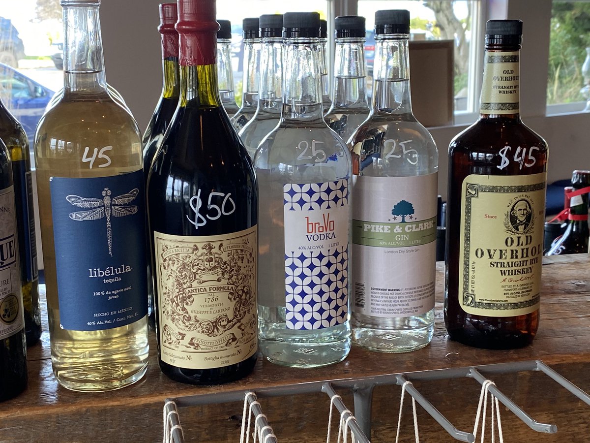 AndrewBohrer's tweet photo. Pretty classic seattle shit, liquor taxes on vermouth when they shouldn’t be. https://t.co/UNnmQERGlc