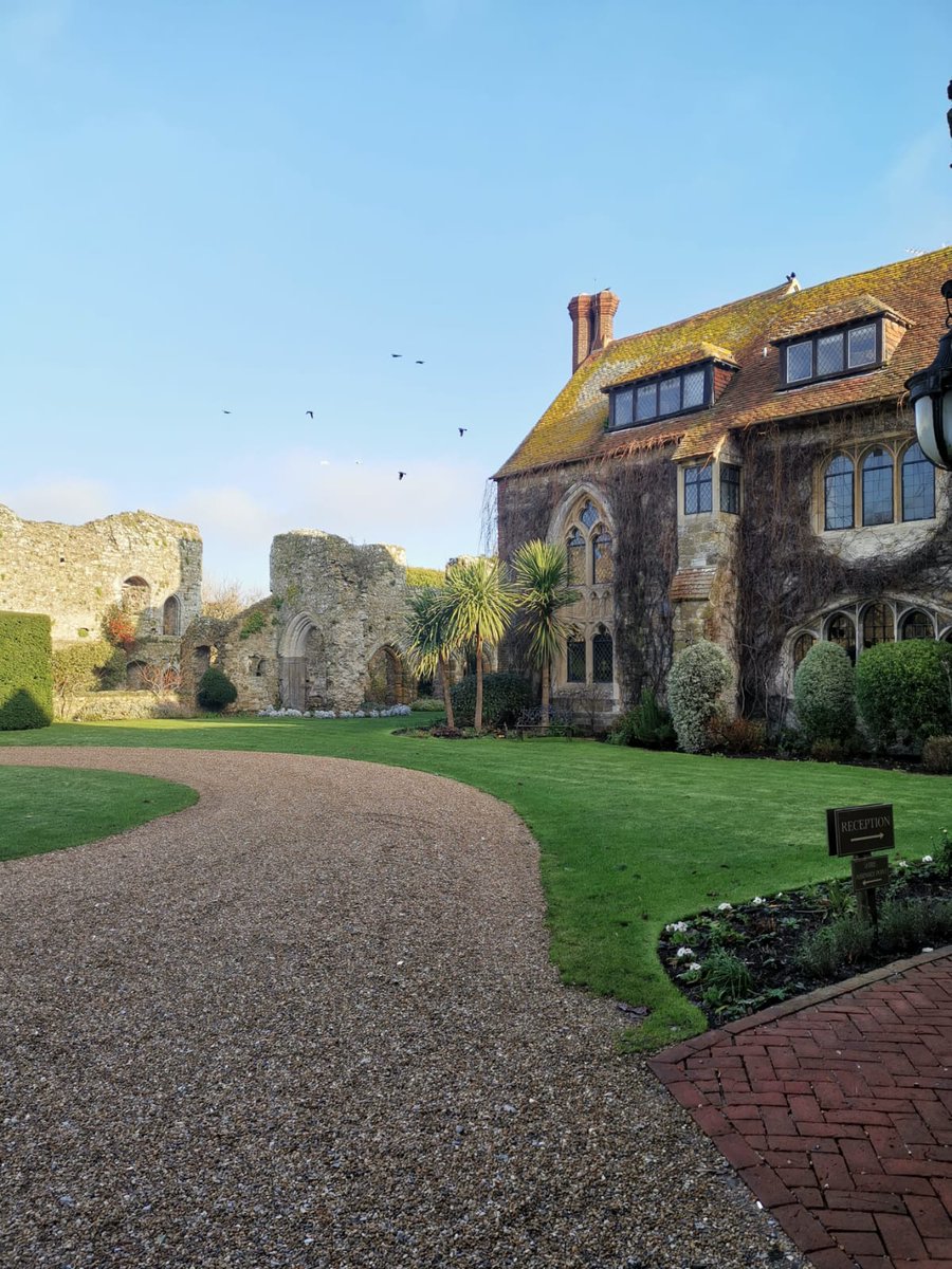 The sun broke through leaving the team with just enough time to take these wonderful photos. We are keeping the Hotel safe and ready for when we are allowed to open again. We hope you are all safe and look forward to welcoming you back. #brownswordhotels #relaisandchateau