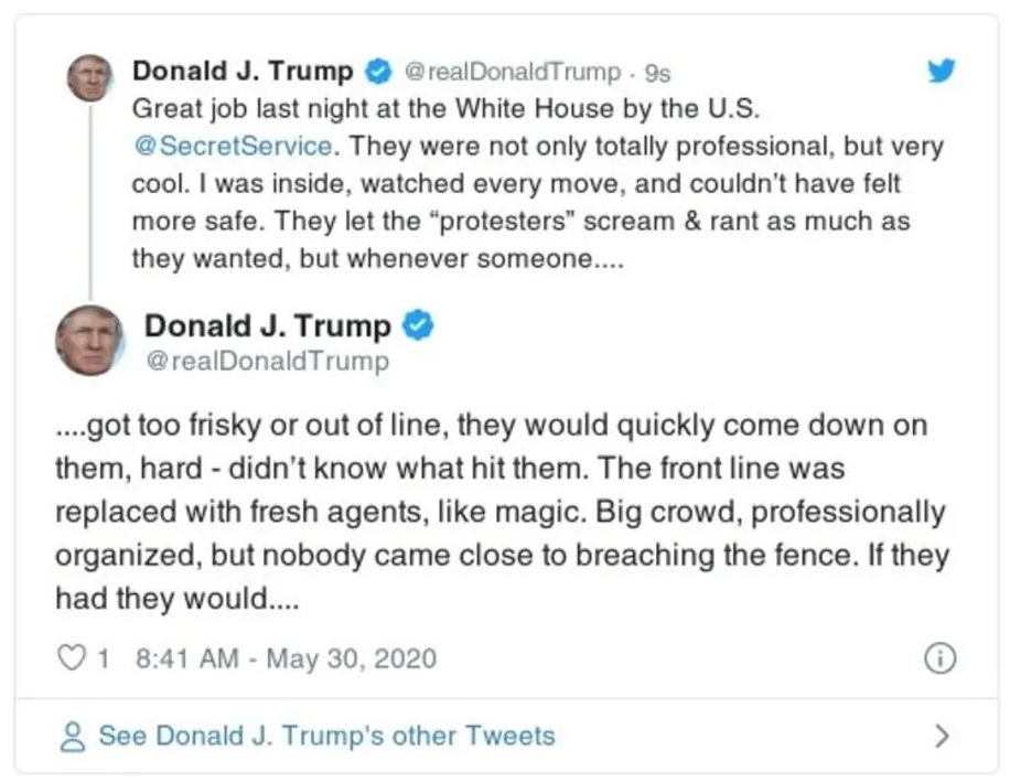 That seems to happen mostly when the original tweet had a link in it. Not only URLs to web articles, but also other Twitter handles, and when you've posted tweets in a threaded series. That's what happened in the example above; the paired tweets originally looked like this: