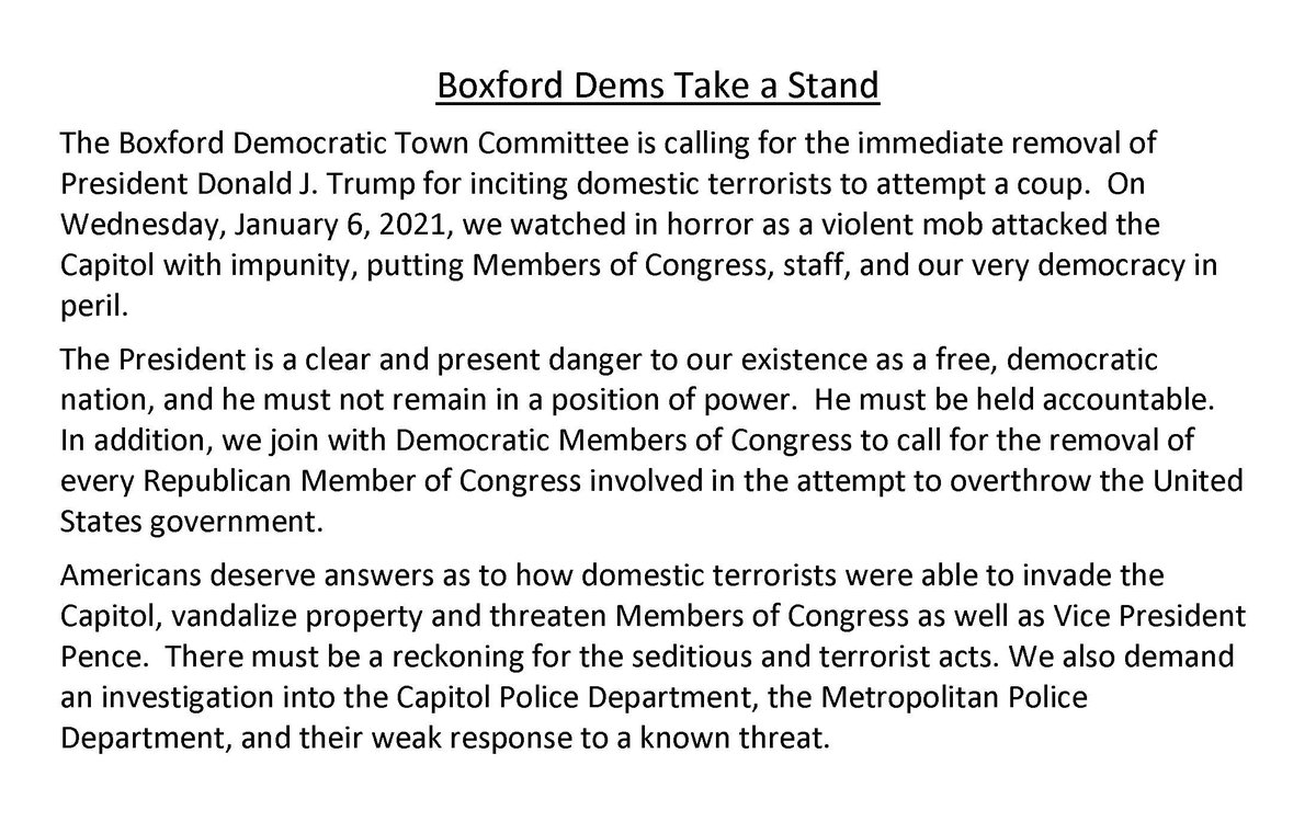 Boxford Dems tweet media