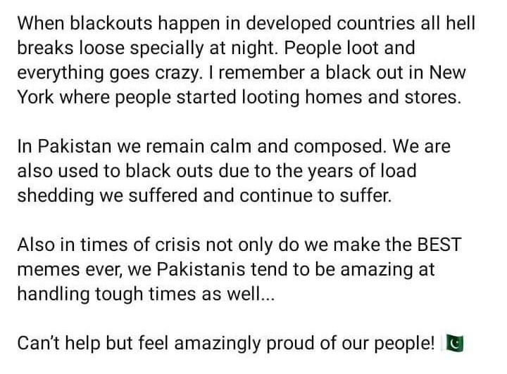 im_sakhawat_'s tweet photo. 🇵🇰 💯
© Ali
#blackout #electricity #MARTIALLAW #pakistan https://t.co/9cvZAkHbic