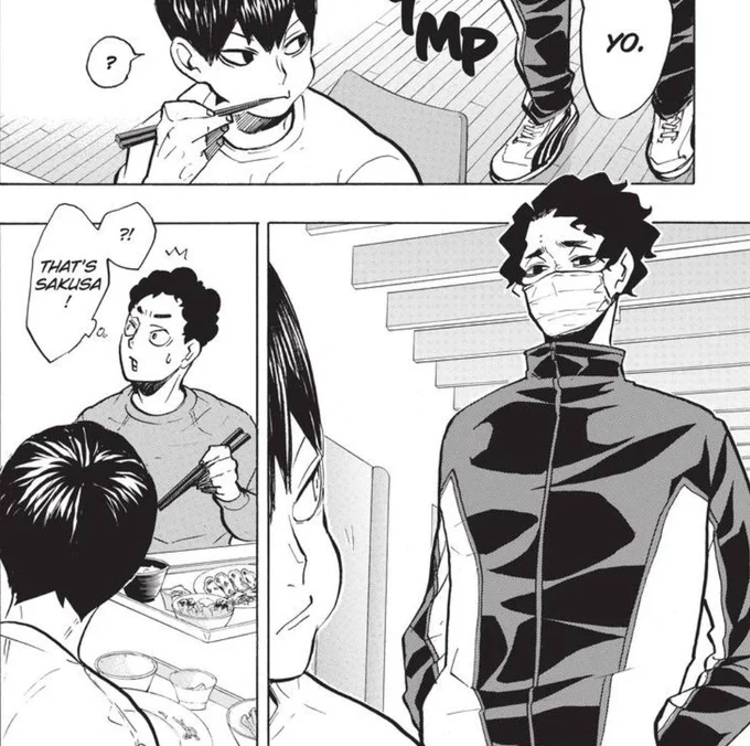 he approached kageyama twice to talk about wakatoshi-kun why is he like that 
