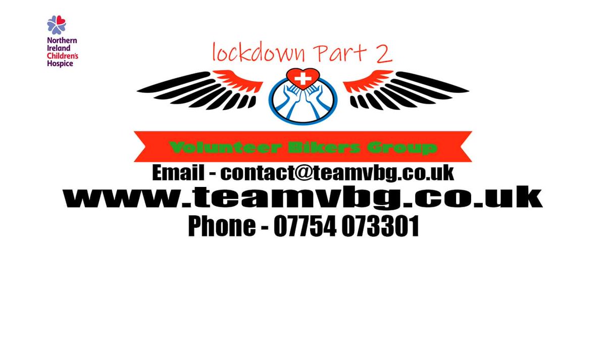 TeamVBG's tweet photo. New phone number if you need our help 07754 073301 a form is also available on https://t.co/2xvqgVEmqo to get in contact.

#northernireland #StayHome #StaySafe #community #NHS @belfastcc @BelfastLive @BelTel #volunteer #bikers #vetted #safe #tracked #delivery #HelpingHand #safe https://t.co/ifceGhqtFw