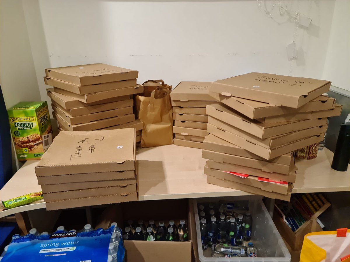 WhitHealth's tweet photo. Thank you to everyone supporting our fundraising appeal, your donations helped us buy pizzas for our staff working over the weekend.

You can donate at https://t.co/McQegINHGq https://t.co/MGRY7k1uhh