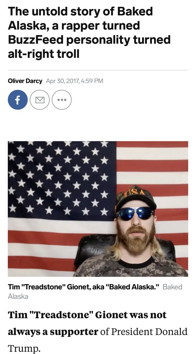 tariqnasheed's tweet photo. A lot of these “far right” extremists have ties to LEFT WING media outlets. Suspected white supremacist Baked Alaska worked at the “liberal” outlet Buzzfeed. 

And white supremacist group Proud Boys founder McInnes also founded the liberal outlet Vice.

Are we ready to go there https://t.co/1pB1DC50O5