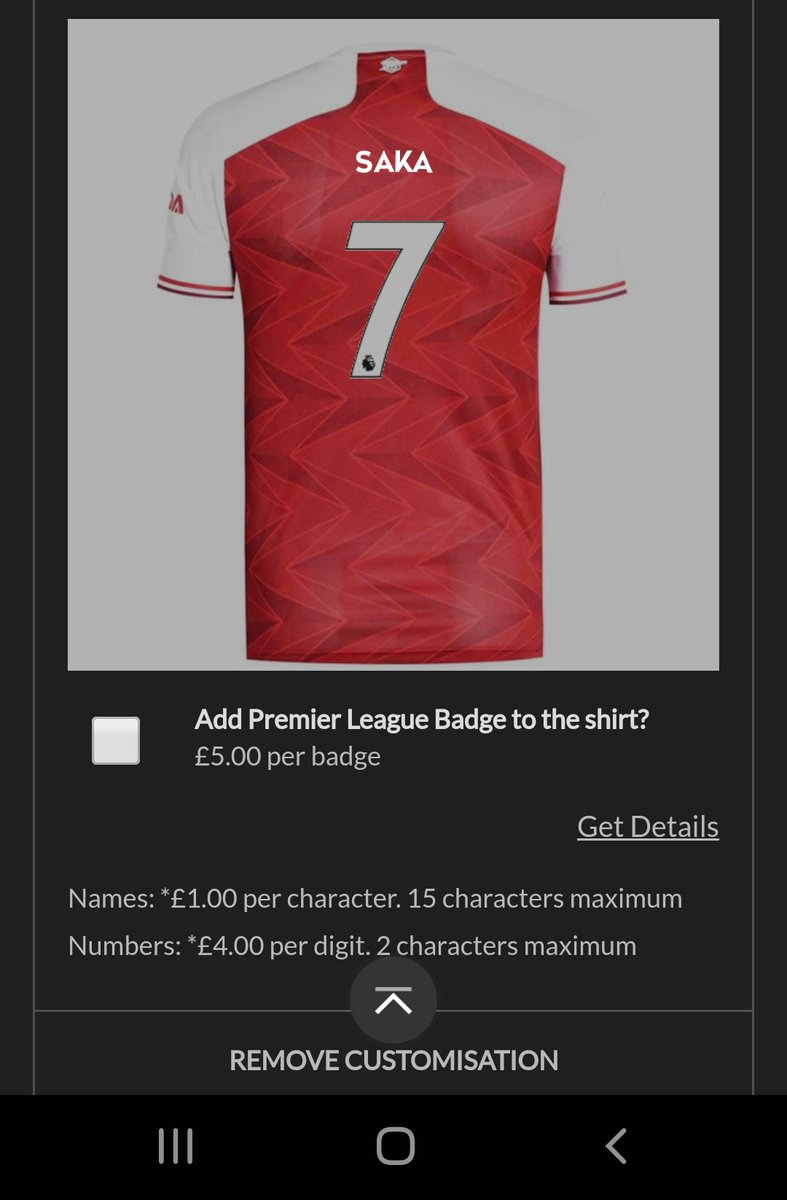 seanbrown94's tweet photo. Great win tonight! Can only afford one but can't decide which one to buy!!! @BukayoSaka87 @Arsenal please help!! 🙏🙏 https://t.co/5182GoVocf