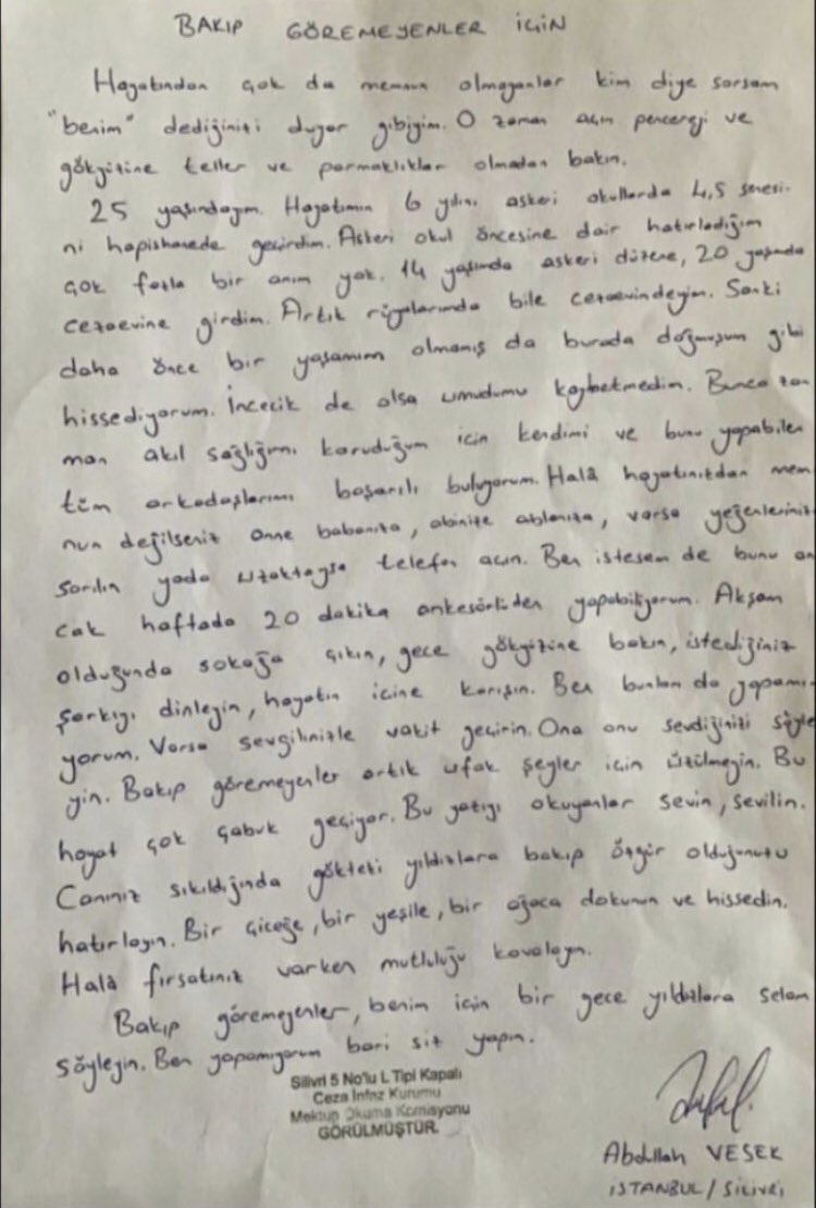 Kelimeler kifayetsiz..