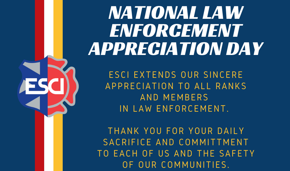 EmerSvcsConsult's tweet photo. #NationalLawEnforcementAppreciationDay https://t.co/AzXvJrnAxg