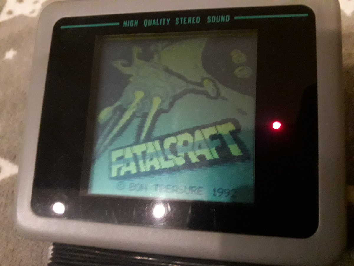 ObsoleteWorlds's tweet photo. Stop the press but I may have discovered an actual "good" #shmup for the Supervision.
No really, I might even have to review it! It's a shameless #gradius clone but still...

#retrogaming https://t.co/kgGlCsvZEm
