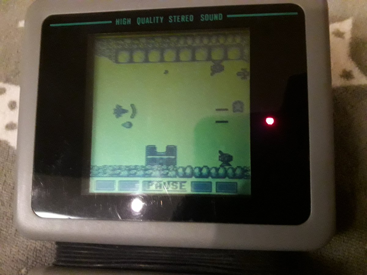 ObsoleteWorlds's tweet photo. Stop the press but I may have discovered an actual "good" #shmup for the Supervision.
No really, I might even have to review it! It's a shameless #gradius clone but still...

#retrogaming https://t.co/kgGlCsvZEm