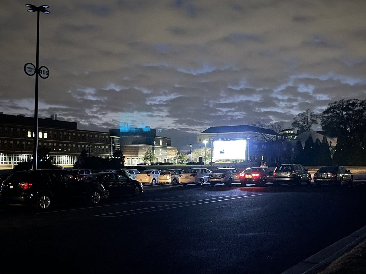 AUG_StudentLife's tweet photo. DRIVE IN ALERT! You still have time to make it for our next showing of @GetOutMovie At 8:30 PM in the JSAC field. Free movie snacks for all students! Grab some friends and head on over! https://t.co/PAjrR9hv9Z
