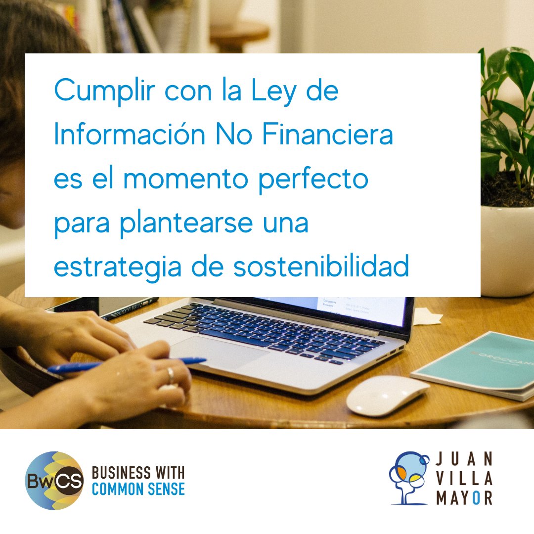 BwCSConsulting's tweet image. Cumplir con la Ley de Información No Financiera es el momento perfecto para plantearse una estrategia de #sostenibilidad #LINF