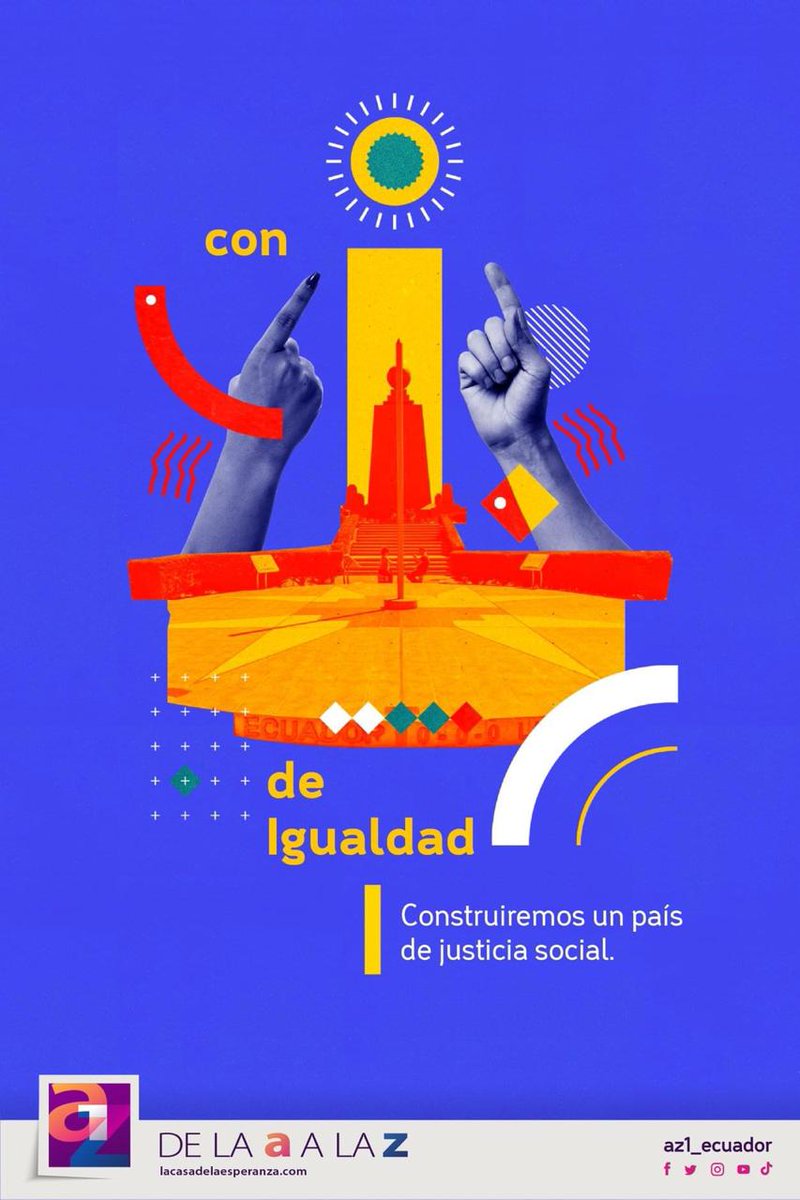 cavn1982's tweet photo. @ecuarauz @BlancaLopez1_ @pierinaescorrea @rabascallcarlos todos somos uno para luchar por esa igualdad de oportunidades a través de la revolución ciudadana https://t.co/am1cr7jjbL