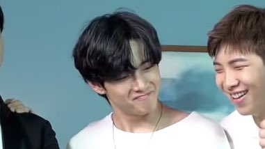 look at how that proud smile Taehyung had when Hobi praised him just look at HIM!?!