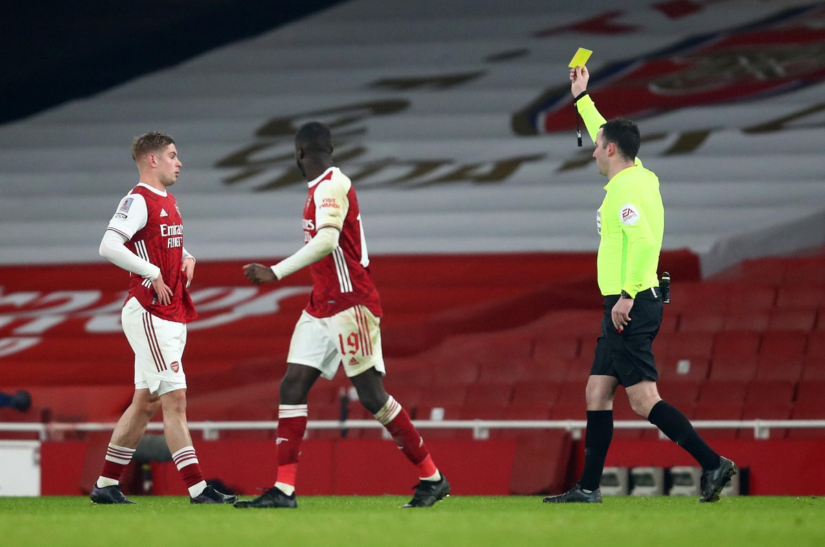 Arsenal's tweet photo. Boy, that escalated quickly 😅

#EmiratesFACup https://t.co/5G1wj5aby4