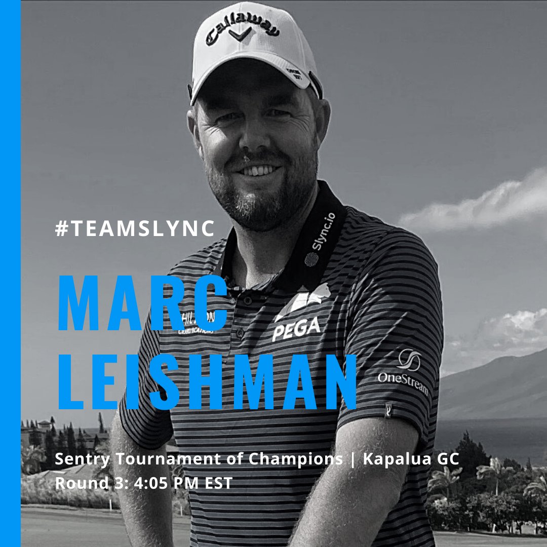 slyncio's tweet photo. In the field, today for #TeamSlync, kicking off 2021@PGATOUR tour season, #ViktorHovland & @marcleish! Tune in to @GolfChannel to watch all the action live from @Sentry_TOC, @GolfatKapalua!
#MovingDay #GolfIsAGameOfLogistics #DriveEfficiency ➜ https://t.co/mkEYVjP5Fi https://t.co/OPy8RJOLxt