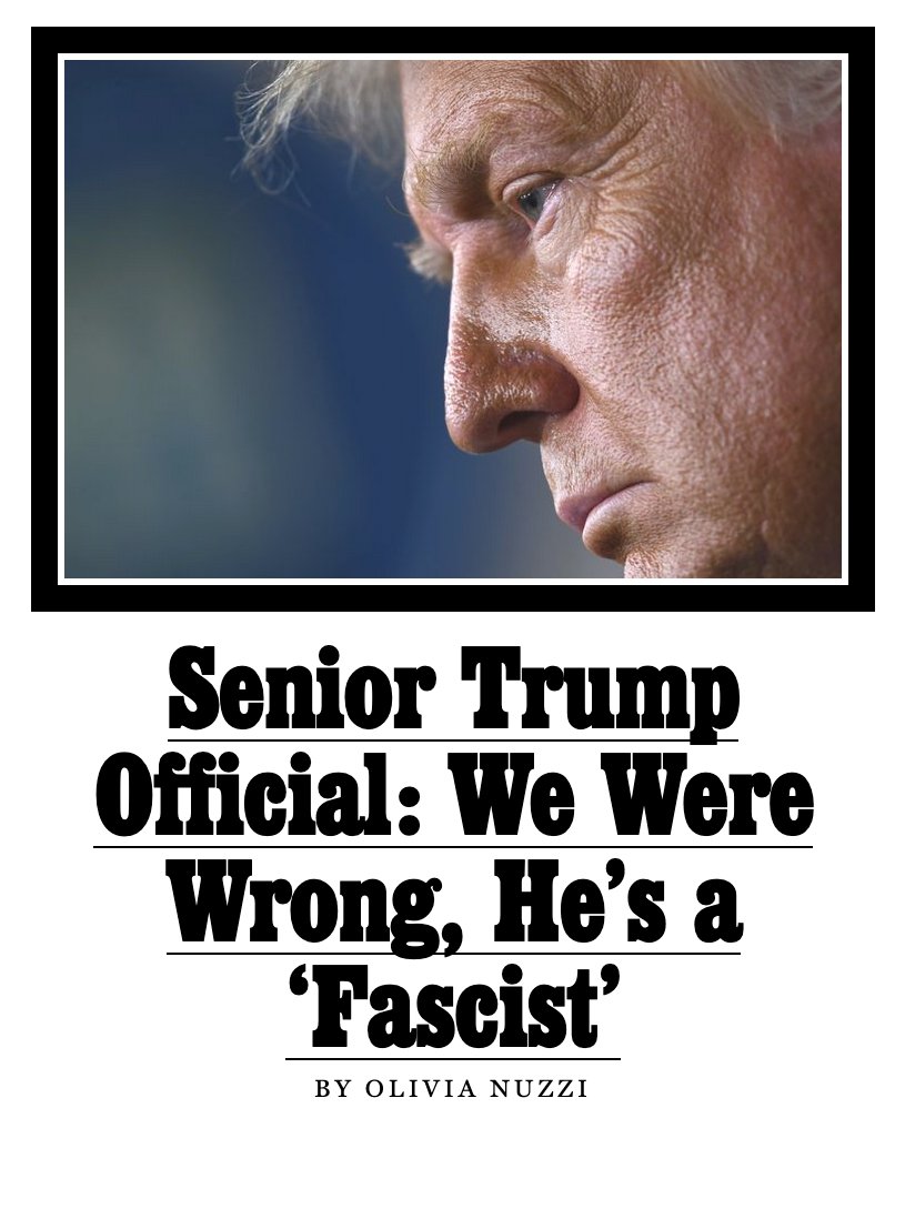 And of course the Republican establishment is now going to embrace the language of fascism precisely because it denies their own culpability in supporting fascism!This is what they did in the '40s and '50s!