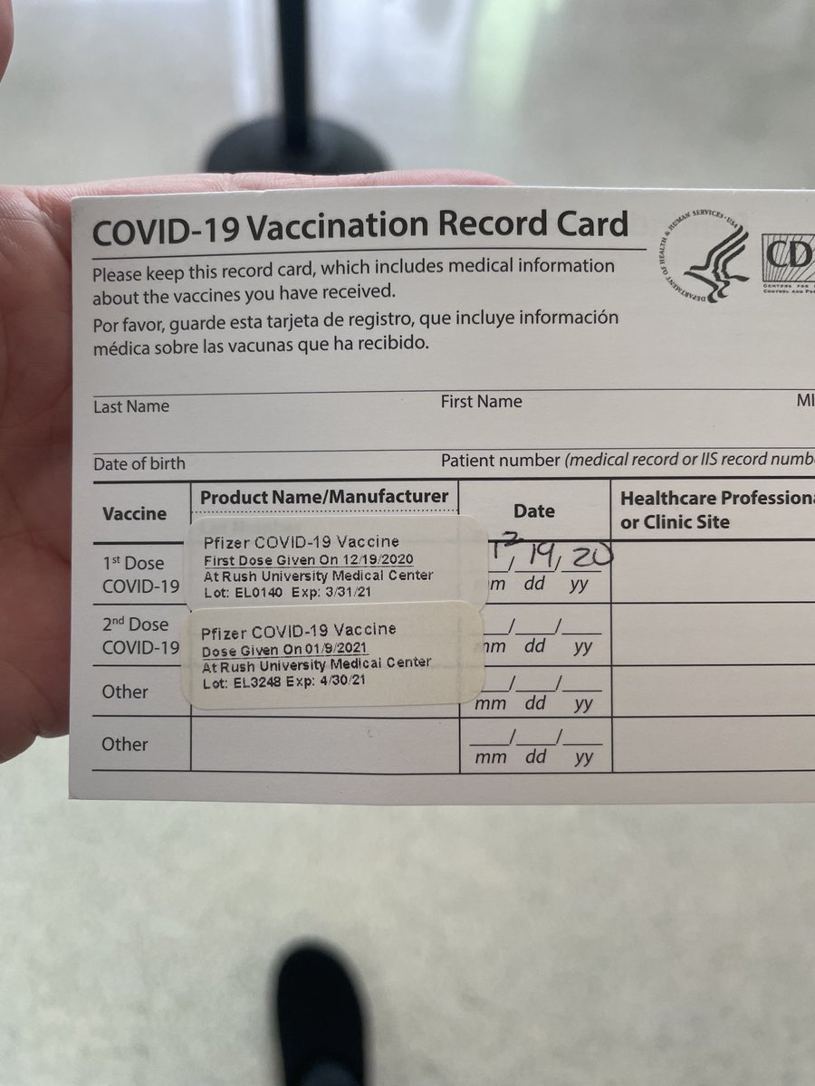 Andrea Madrigrano (@madrigrano_am) on Twitter photo So happy to get my second shot!!!!! <a href="/RushUniversity/">Rush University</a> <a href="/RushSurgery/">Rush Department of Surgery</a> <a href="/RushCancer/">RUSH Cancer Center</a> So happy to get my second shot!!!!! <a href="/RushUniversity/">Rush University</a> <a href="/RushSurgery/">Rush Department of Surgery</a> <a href="/RushCancer/">RUSH Cancer Center</a>