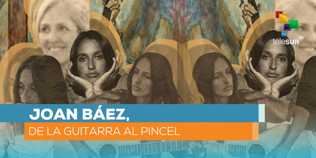 teleSURtv's tweet photo. La cantautora y activista por los #DDHH @joancbaez cumple este 9 de enero 80 años de vida

Conoce a profundidad su carrera musical y activismo social 👉https://t.co/BZtDHrlkUA https://t.co/R2KaXUJ1um