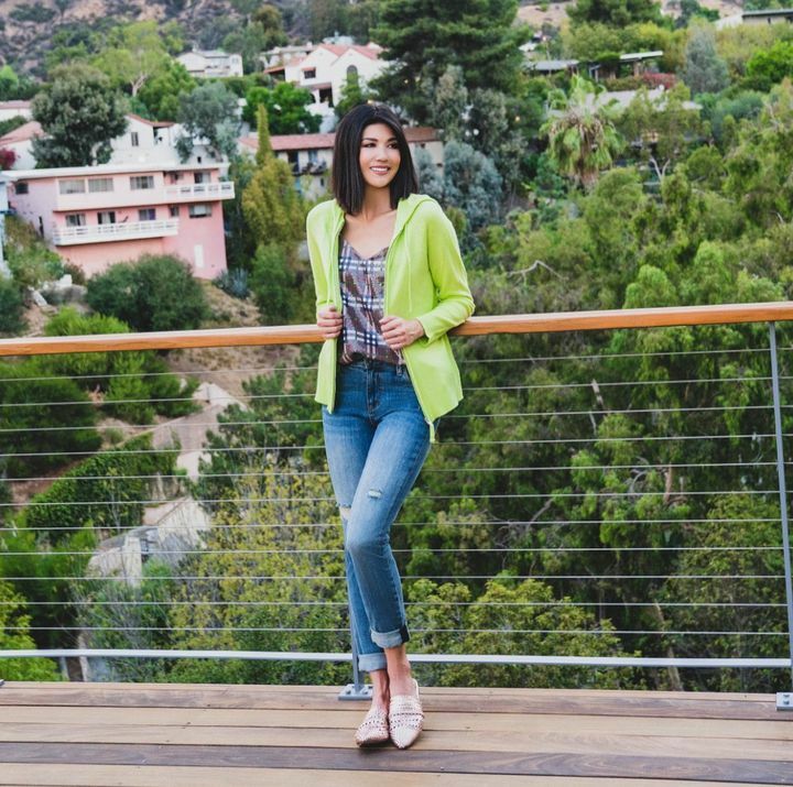 Neon and sequins, what could be better? We’re living in our Lana Hoodie and Catherine Boyfriend Jean ❤️ #lovelife #inspiremore ift.tt/1Kh0o2R