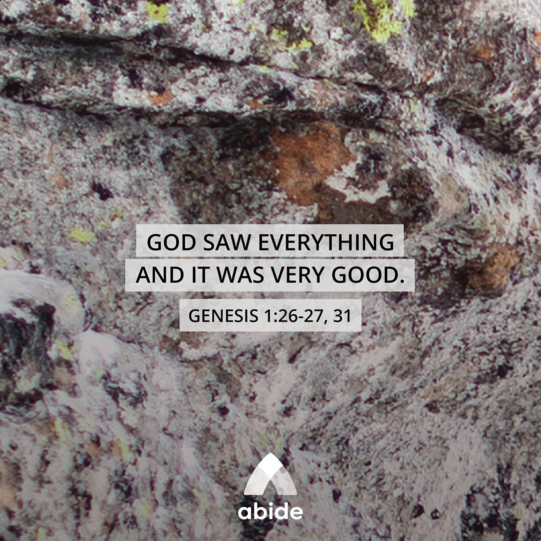 AbideApp's tweet photo. God made a good thing when He had you in mind. Remember that. 💙 https://t.co/4TzrQdt3aN