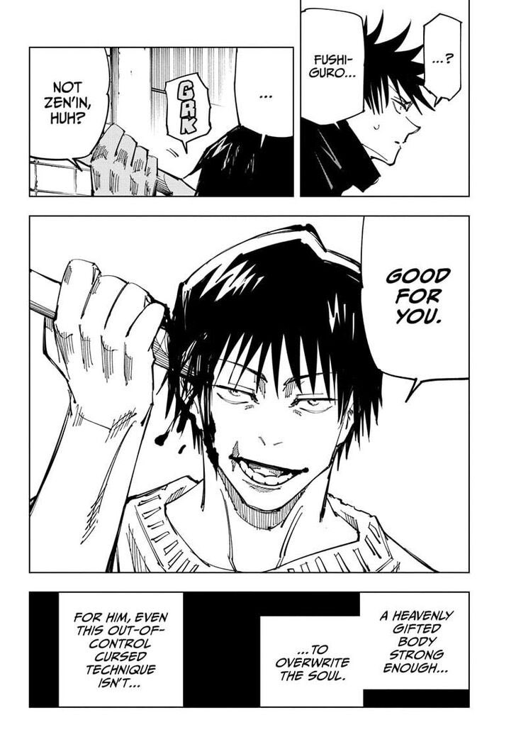 -took his name and that to him was strong enough to make him kill himself. Everything that Megumi would do would be a reflection of him as he was a Fushiguro. He is carrying on indirectly Toji’s will.