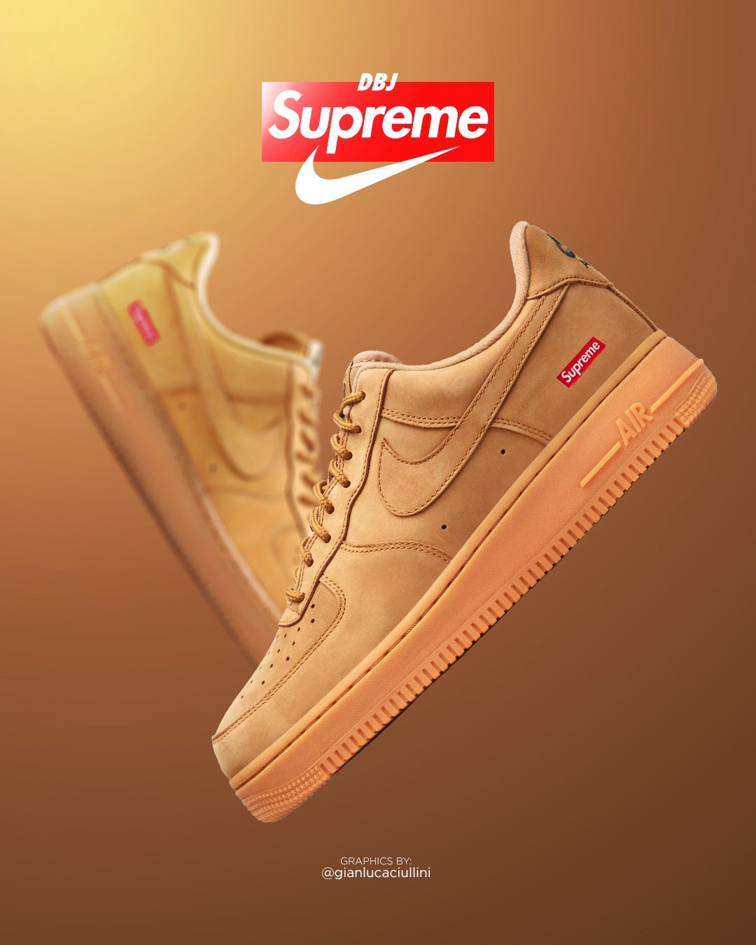 supreme nike af1