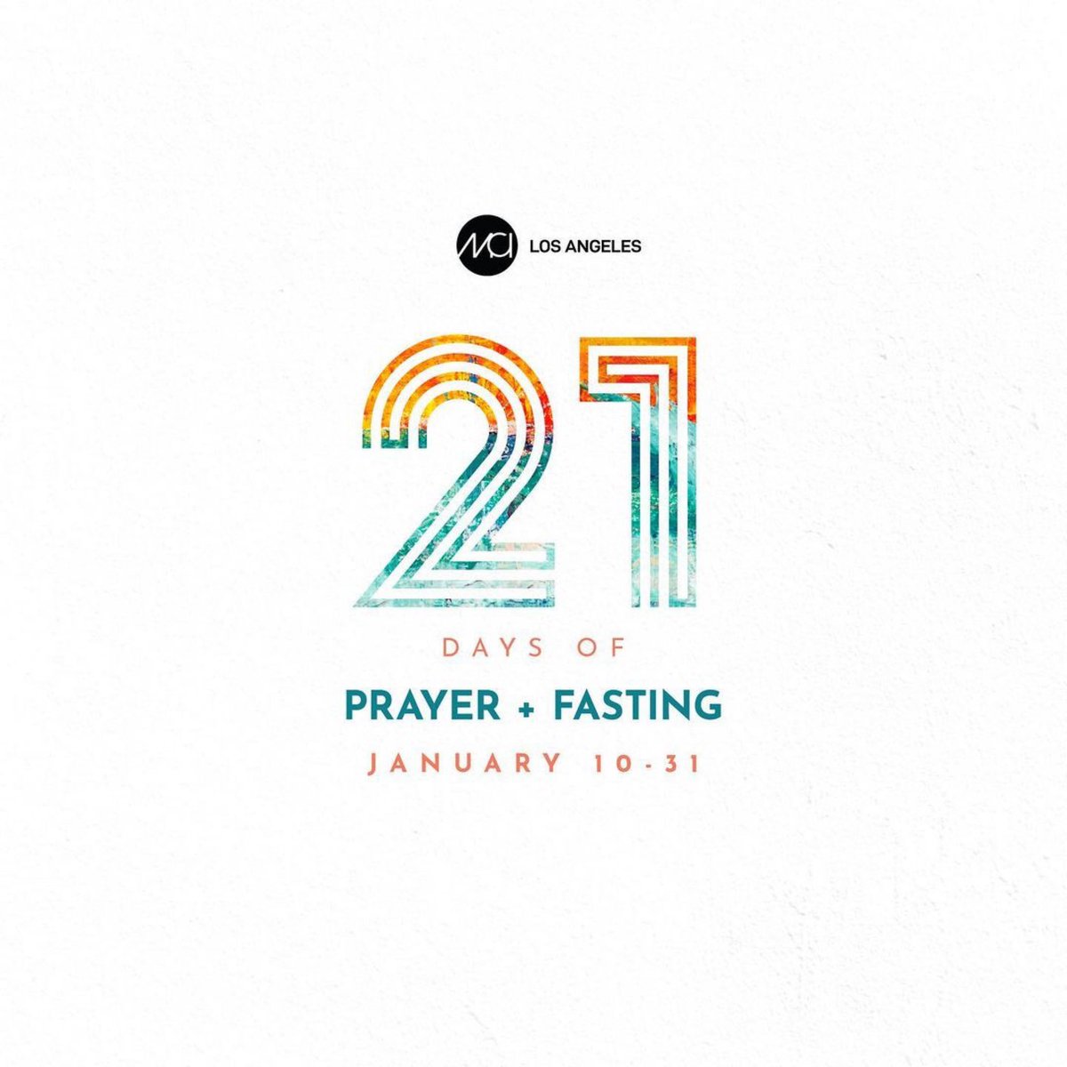 mcichurch's tweet photo. TOMORROW we start our 21 Days of Prayer and Fasting! We’re believing this is the year of Harvest, pass on the word! #sunday #zoom #onlinechurch #love #family #church #losangeles #family #friends #class #biblestudy #people #welovegod #jesus #mcichurch #losangeles #longbeach https://t.co/wITyycnfpU