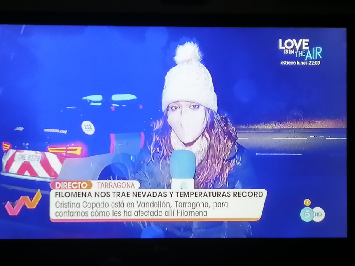 Boreal_'s tweet photo. #incultura #tele5 #loveintheair #vandellon #nuevopueblodetarragona #toaloca https://t.co/4rEggdHYvz