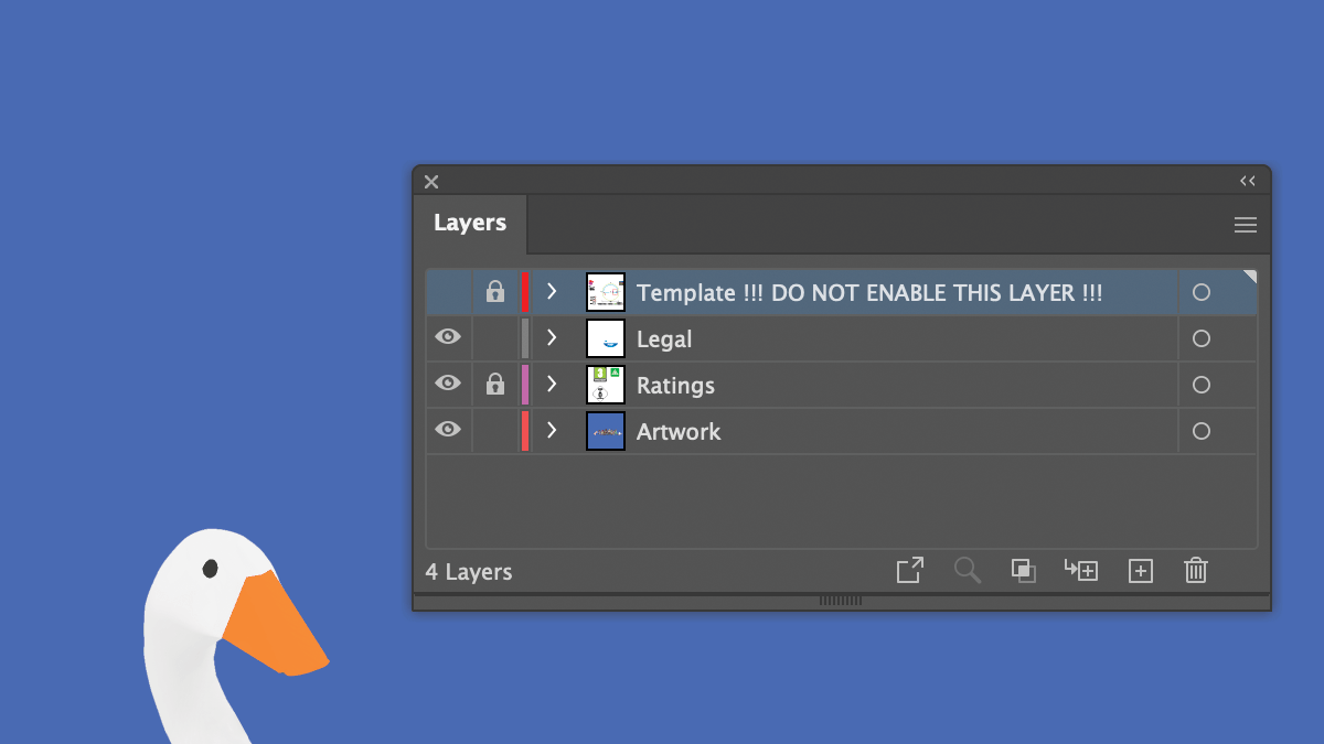 cabel's tweet image. i'm not sure if anyone who bought the European PS4 Retail version of Untitled Goose Game noticed this

but if you did, i'm sorry. there's a very obvious explanation