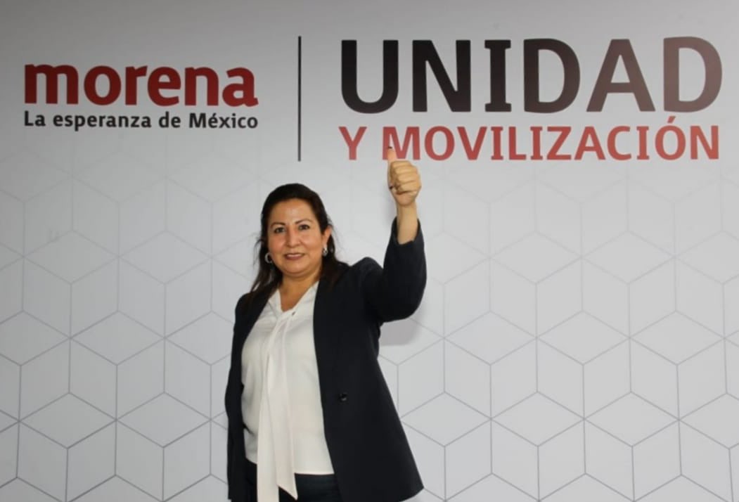 RedAMLOmx's tweet photo. Una de las fundadoras @PartidoMorenaMx en Michoacán @myriammartinez_ se registra como aspirante a la candidatura por la Diputación Federal del Distrito 8 de Morelia.
Orgullosamente integrante de la @RedAMLOmx y coordinadora Estatal de #CONEDI https://t.co/dje7sPB7sP